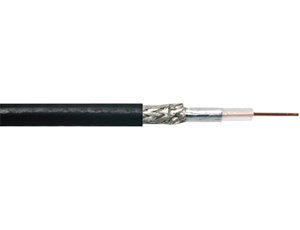 RG 59U Coaxial Cable 75 ohm AL Braid 60% Coverage